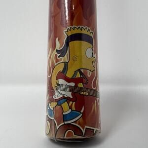 VTG Simpsons Gift Wrap Wrapping Paper Born To Rock Guitars BART Simpson New